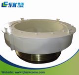 Machined crusher counterweight component
